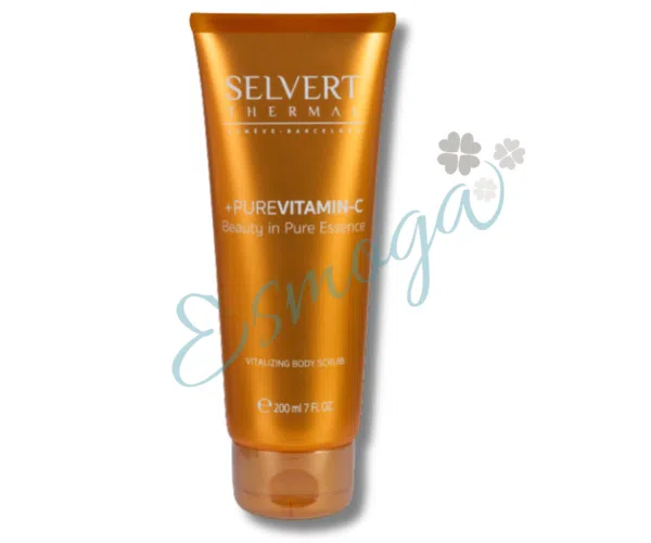 Exfoliante corporal + Pure Vitamin C, Vitalizing Body Scrub, Selvert Thermal