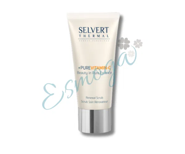 Exfoliante Facial Vitamina C, Selvert Thermal, de textura fresca que nos permite eliminar las células muertas y las impurezas.