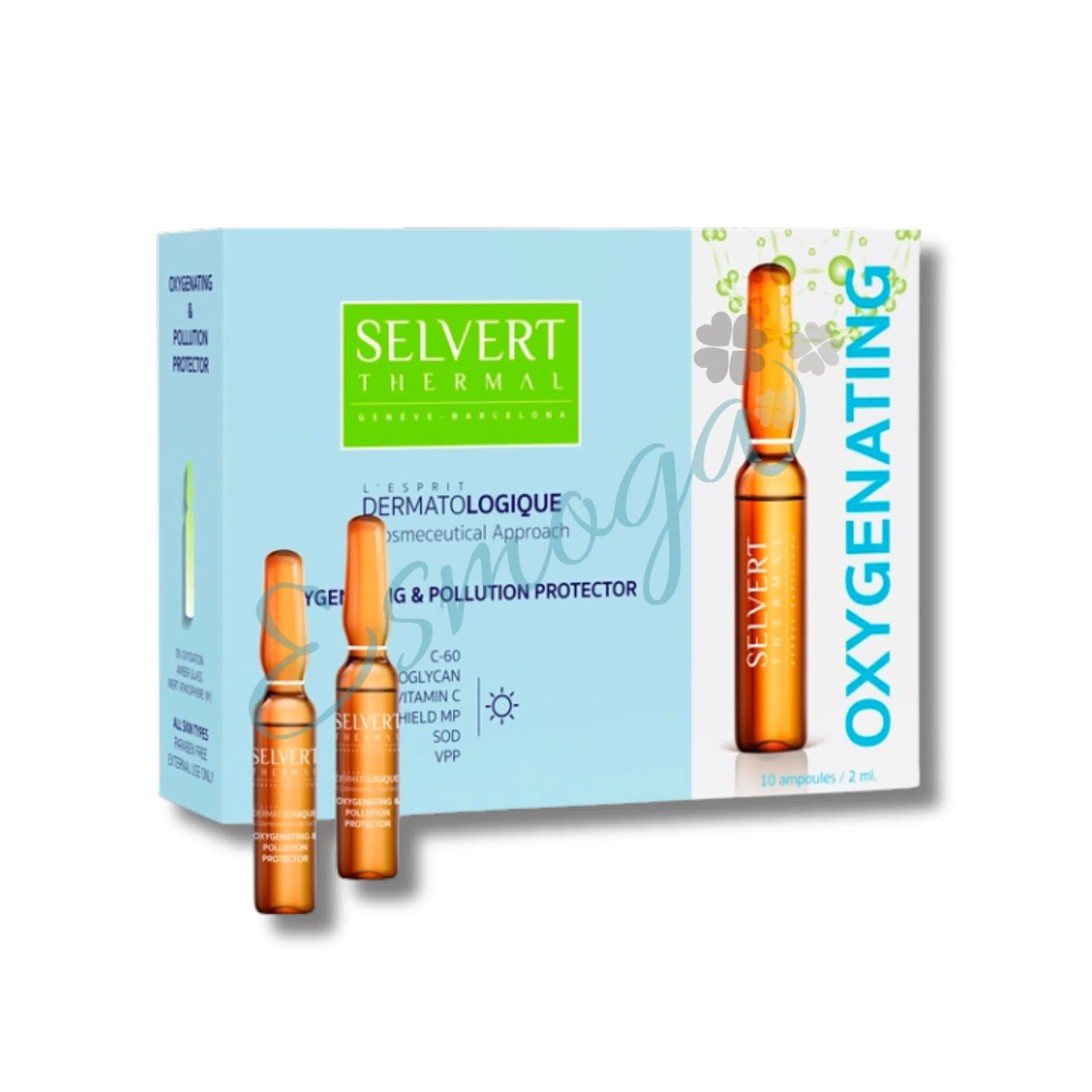 Biológico oxigenante L’Esprit Derma Selvert . -Oxygenating & Pollution Protector