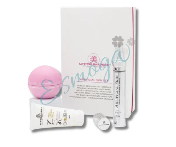 Kit Artificial Skin Crema+serum+limpiadora bijin utsukusy cosmeticos