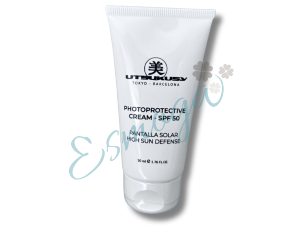 crema laser proteccion solar SPF50 Utsukusy