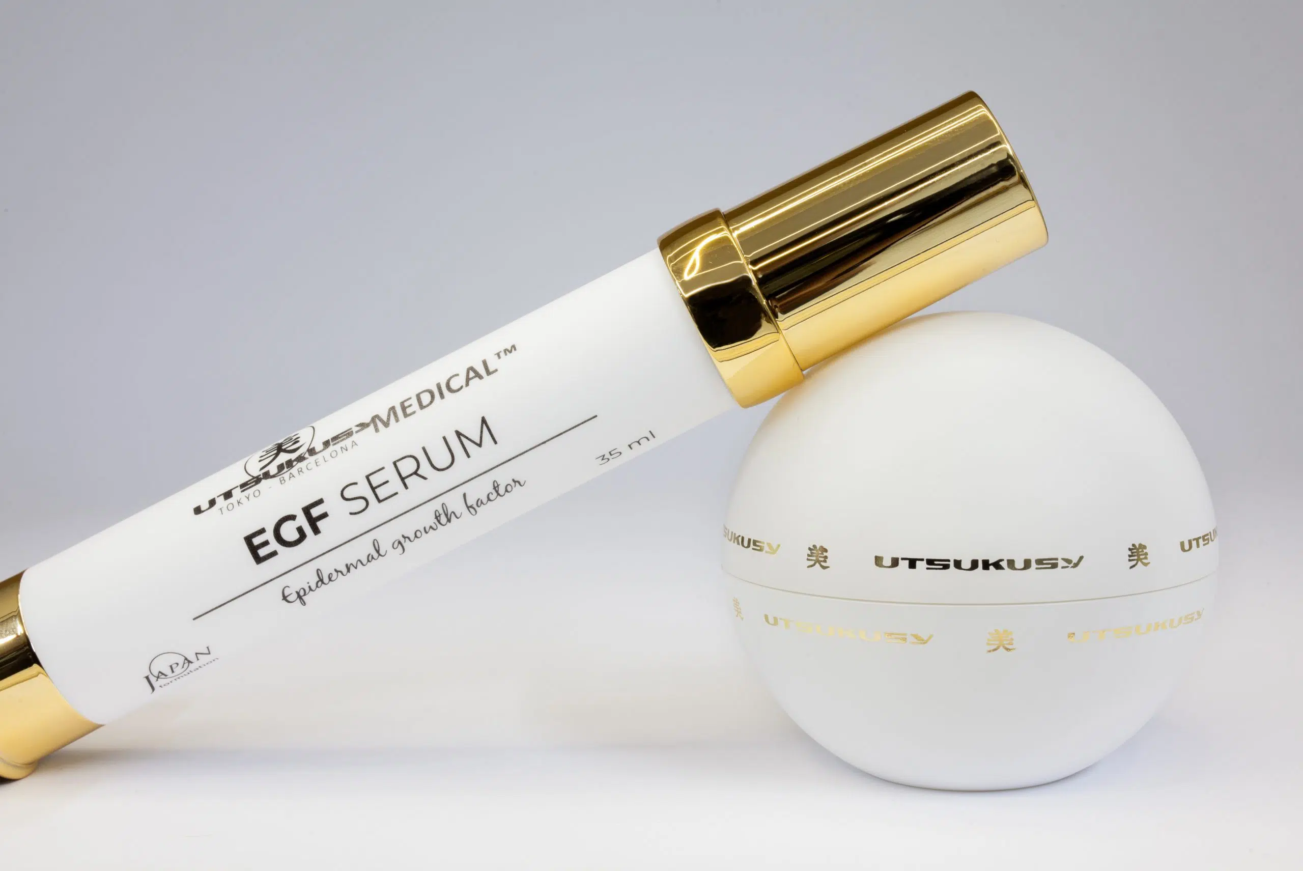 Kit EFG factores de crecimiento utsukusy cosmetics crema+ serum facial
