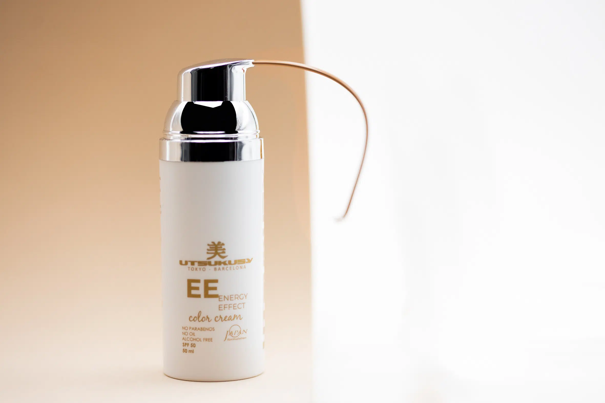 Crema EE EnergyEfect SPF50 Crema proteccion solar 50 con color maquillaje Utsukusy