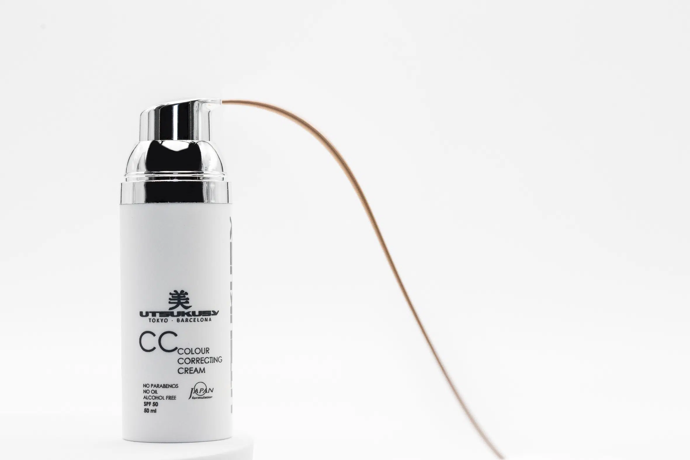 Crema CC Colour correcting cream SPF – 50 Utsukusy Cosmetics