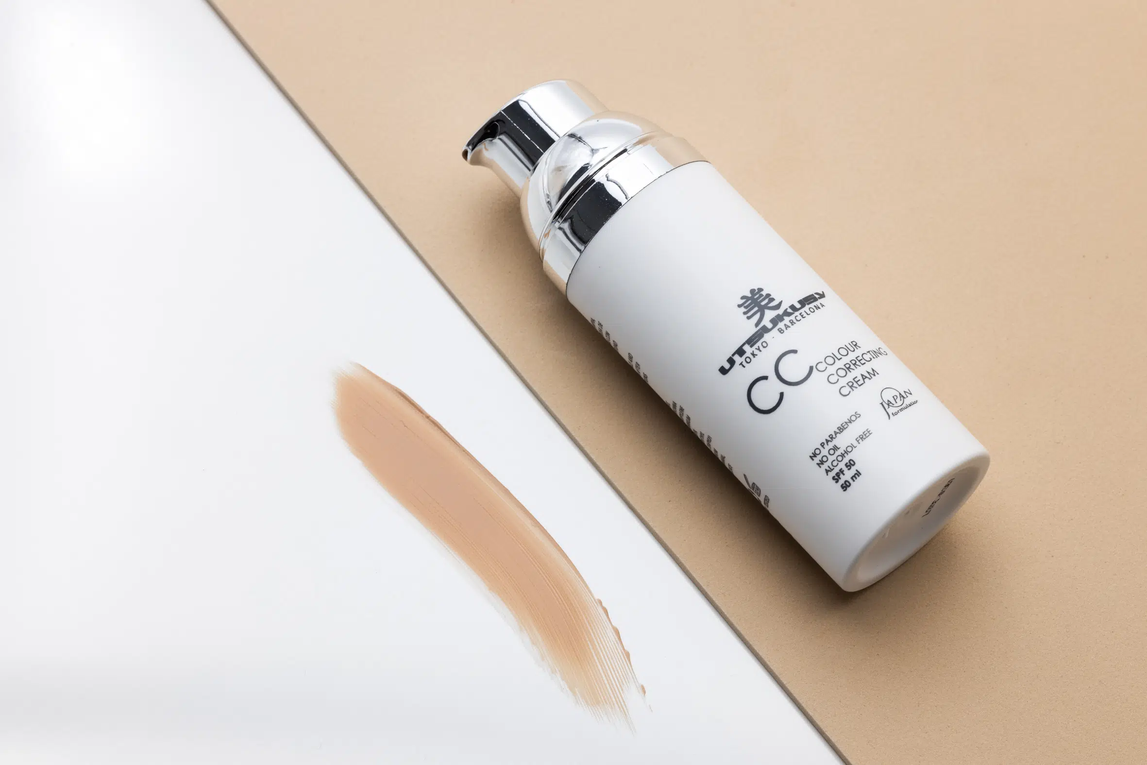 Crema CC Colour correcting cream SPF – 50 Utsukusy Cosmetics