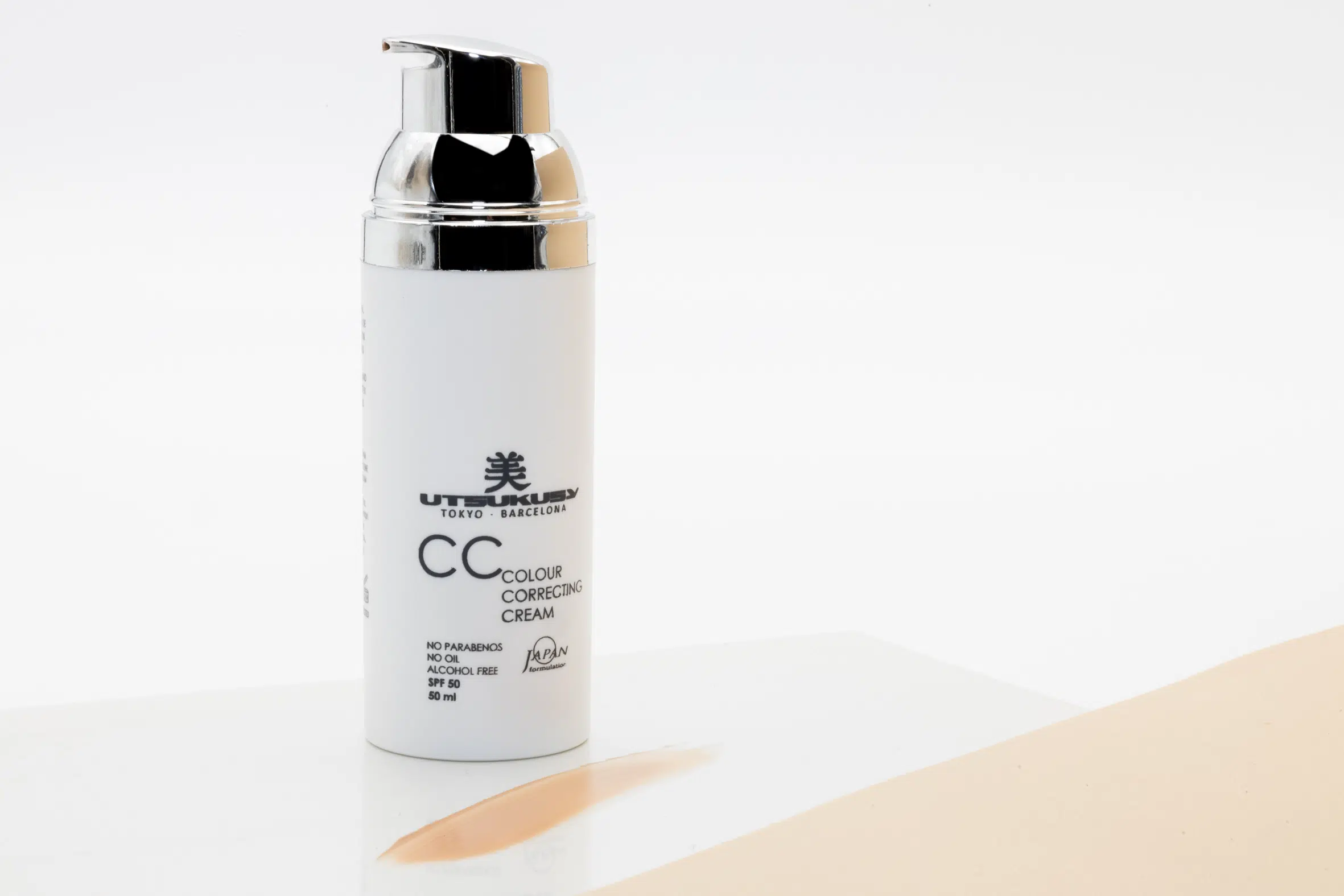Crema CC Colour correcting cream SPF – 50 Utsukusy Cosmetics