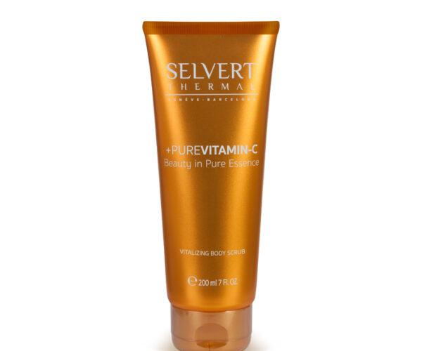 Exfoliante corporal + Pure Vitamin C, Vitalizing Body Scrub, Selvert Thermal