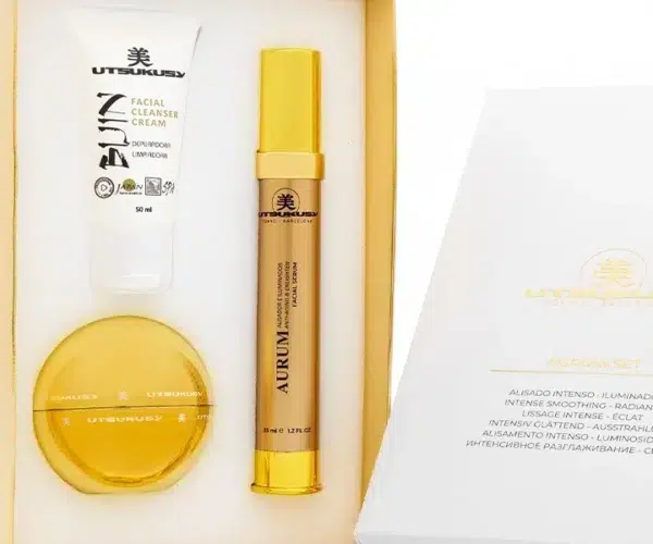 Kit Aurum crema+ serum utsukusy cosmetics