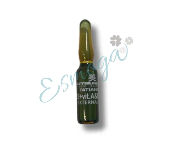 Ampolla Shock 2 facial vitaminas A y E Utsukusy