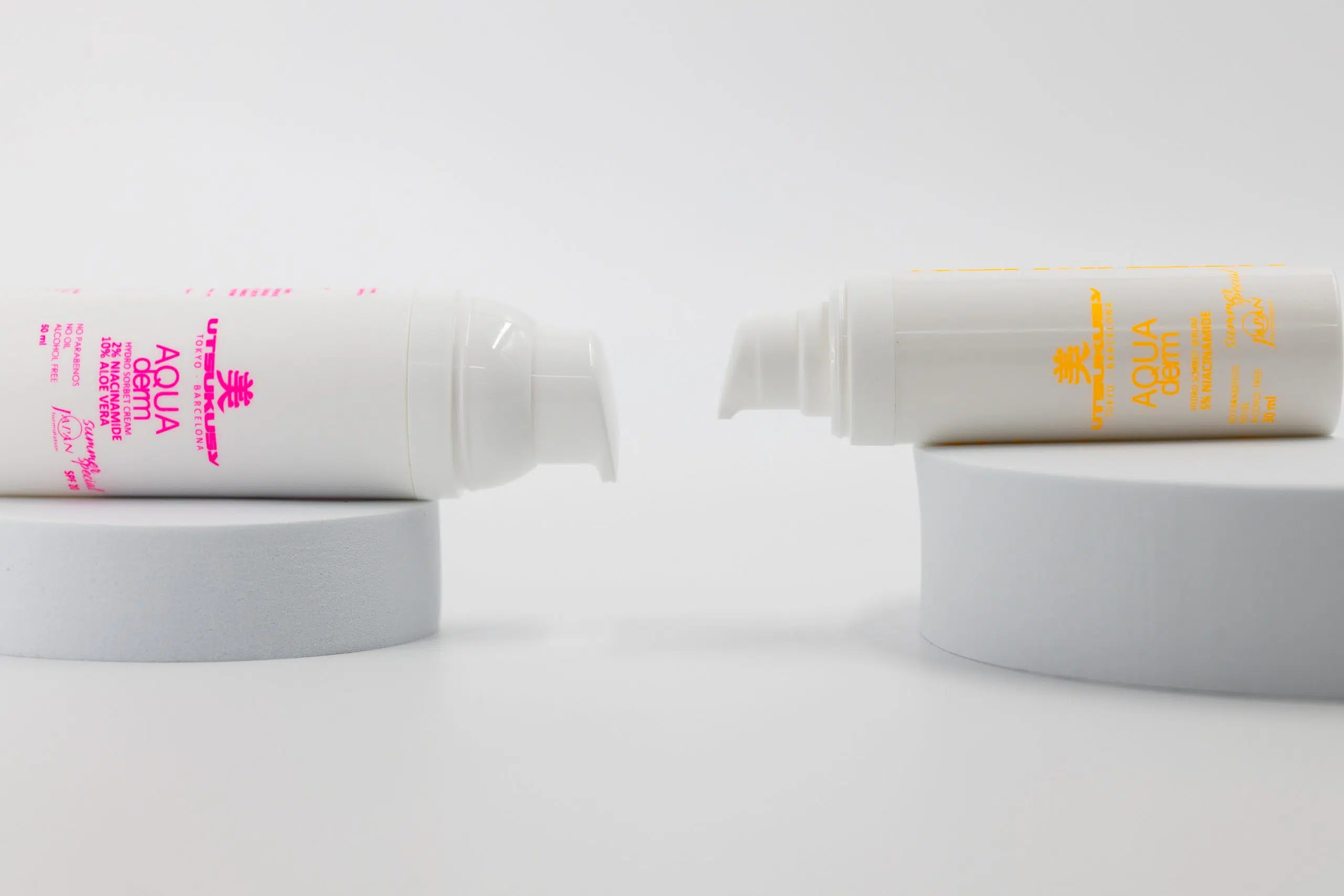 Kit hydro Sorbet crema+serum Utsukusy aqua derm