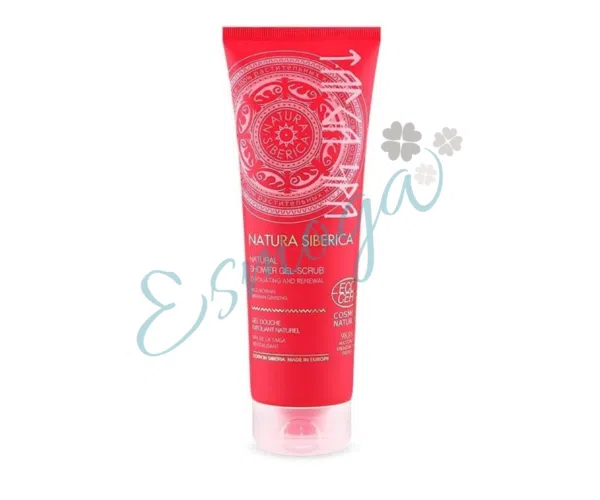 Gel de ducha exfoliante spa de taiga Natura siberica
