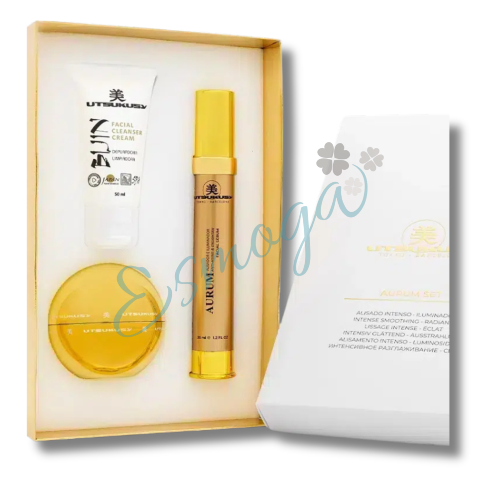 Kit Aurum crema+ serum utsukusy cosmetics