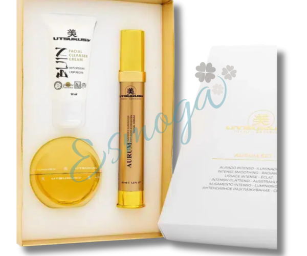 Kit Aurum crema+ serum utsukusy cosmetics