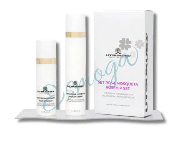 Kit Rosa Mosqueta "Rosehip", regenerador e hidratante, Utsukusy Cosmetics
