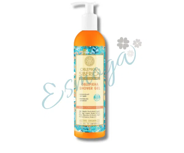 Gel de ducha de oblepikha, nutrición e hidratación intensivas Natura Siberica