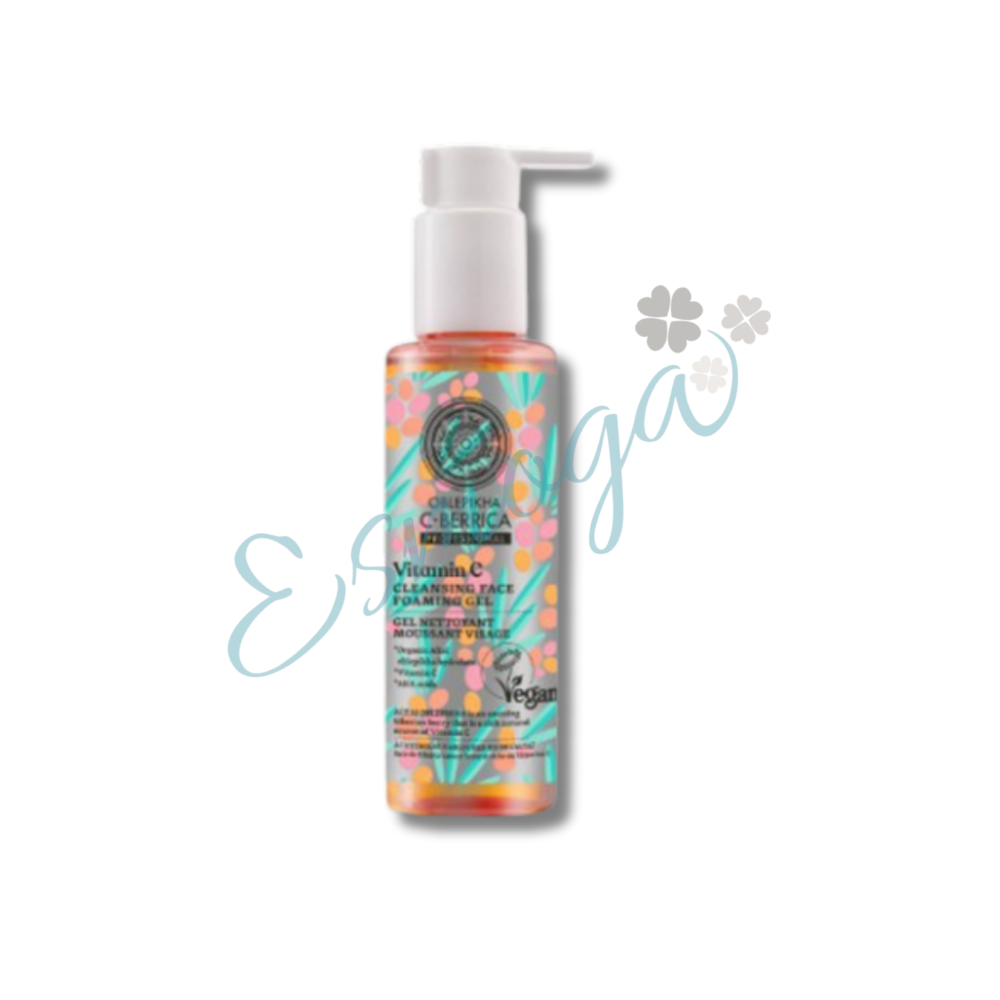 Gel Limpiador Facial Espumoso Oblepikha C-Berrica, Natura Sibérica