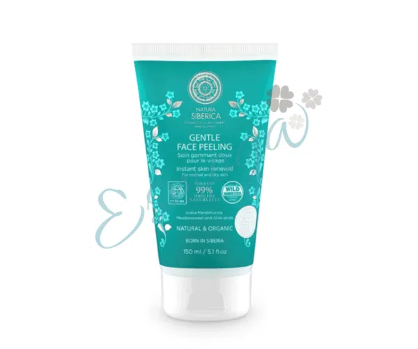 Peeling facial suave para piel normal o seca Renovación Instantánea de la piel Natura Siberica