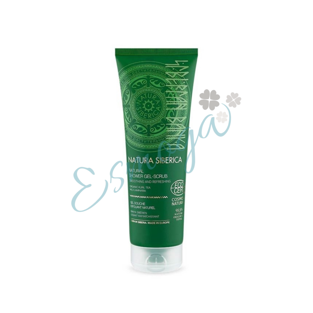 Gel de ducha exfoliante Bania Natura siberica