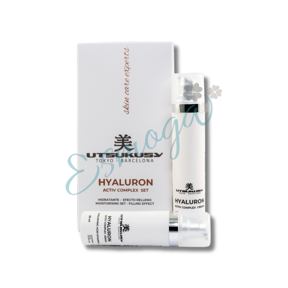 hyaluron-crema y serum utsukusy cosmetics