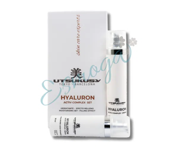 hyaluron-crema y serum utsukusy cosmetics