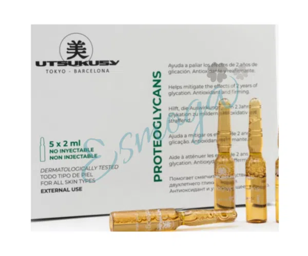 Ampollas Proteoglycans Antioxidante reafirmante utsukusy Cosmetics