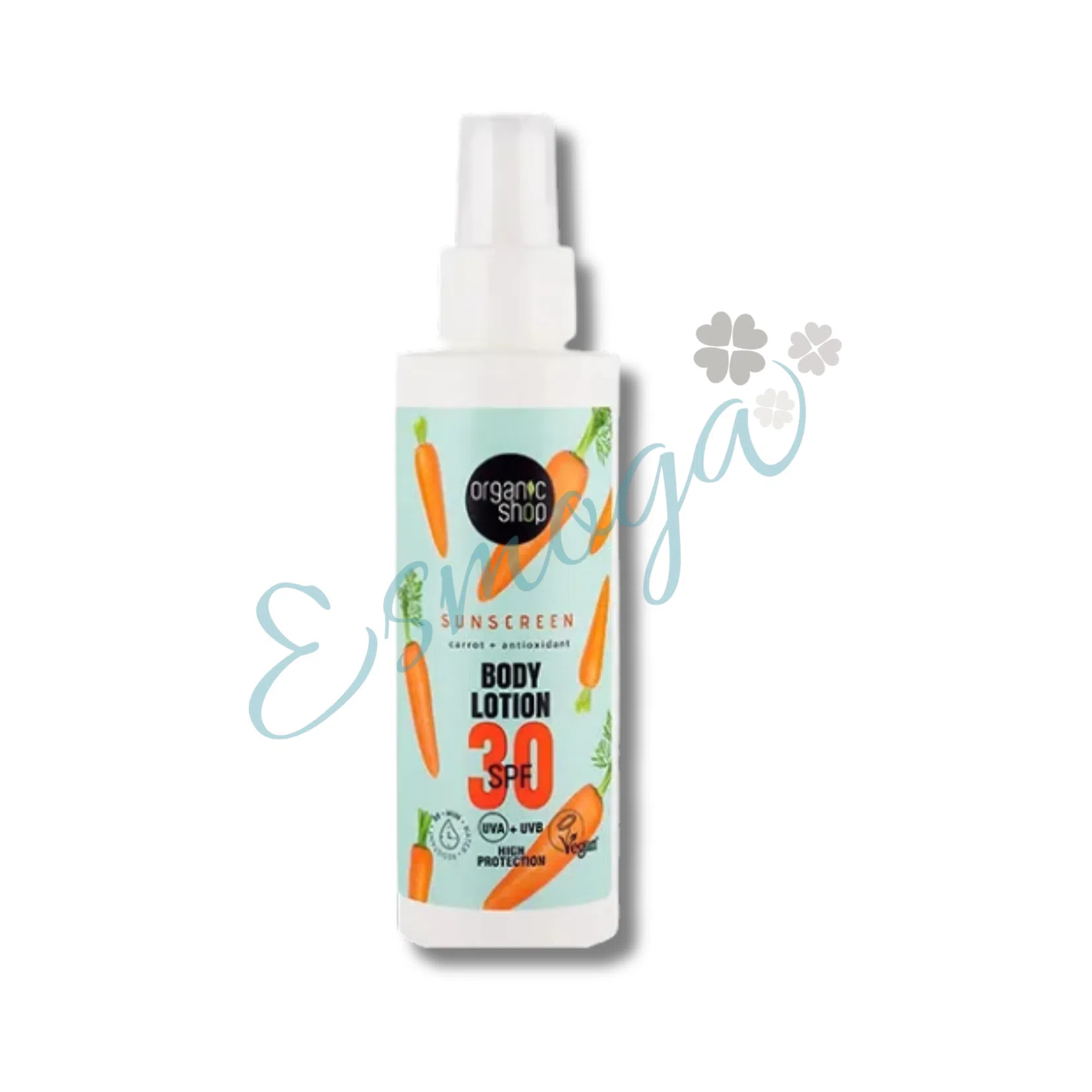 Loción corporal de textura ligera con SPF 30   Loción corporal de textura ligera con SPF 30, resistente al agua y de rápida absorción.