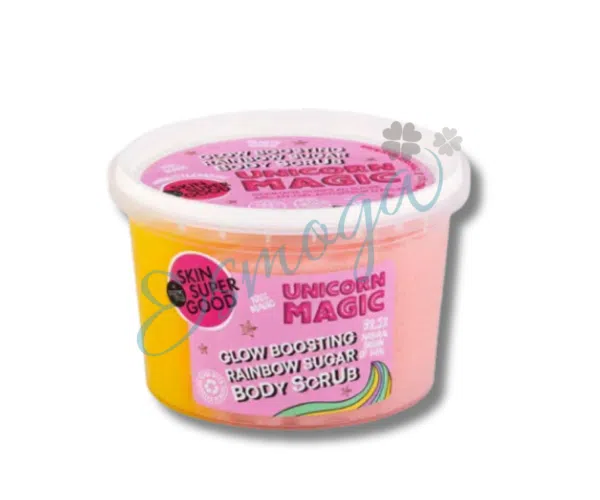 Exfoliante corporal de azúcar con efecto glow «Unicorn Magic», Skin Super Good