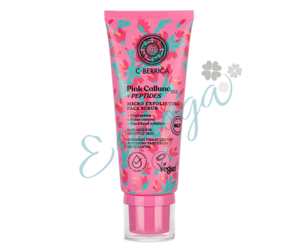 Exfoliante micropartículas – Pink Calluna, Natura Siberica